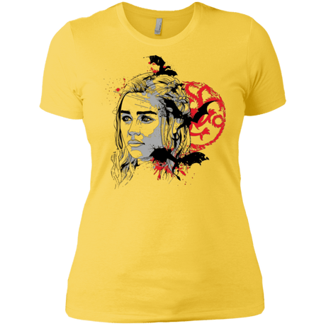 T-Shirts Vibrant Yellow / X-Small MOTHER OF DRAGONS (1) Women's Premium T-Shirt