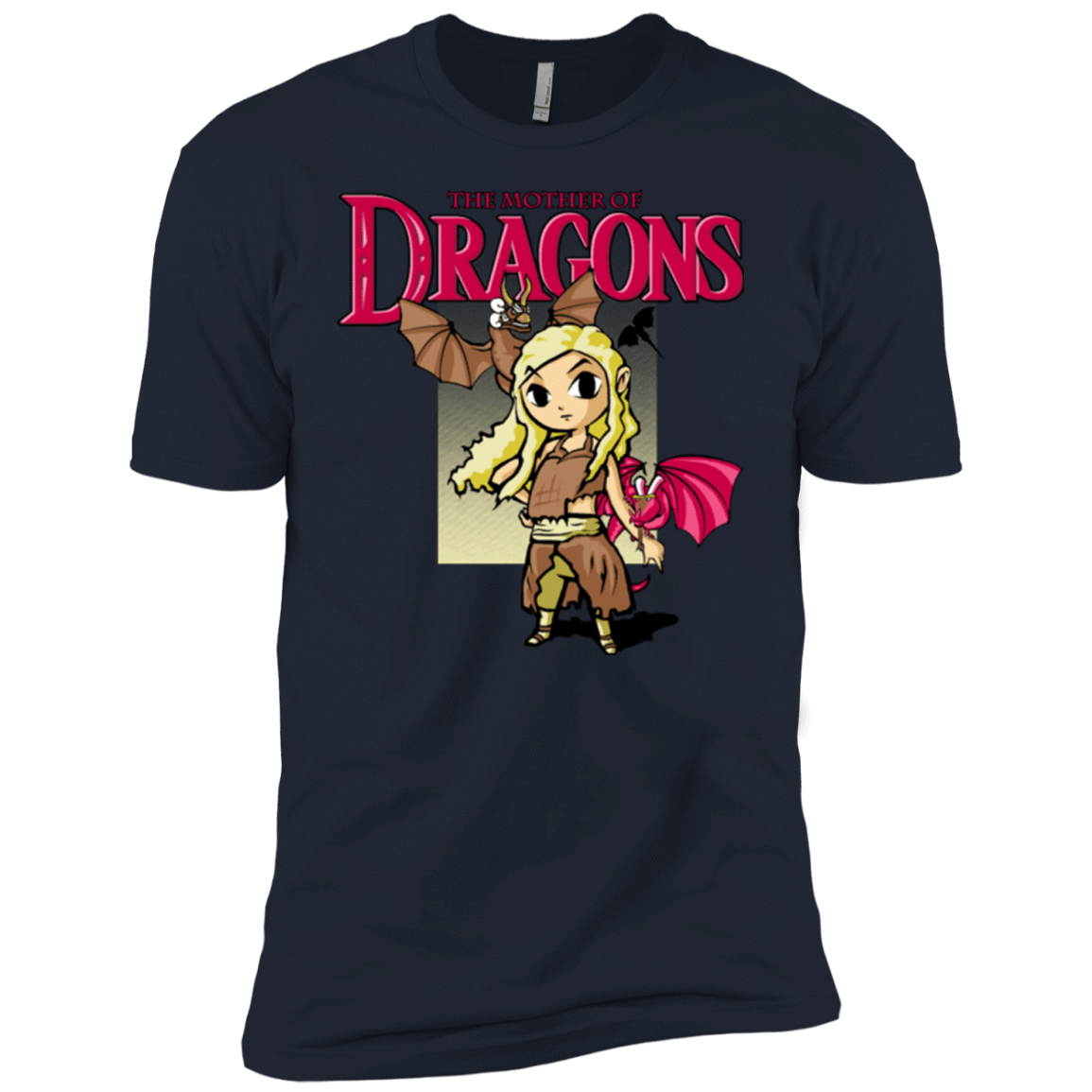 T-Shirts Midnight Navy / YXS Mother of Dragons Boys Premium T-Shirt