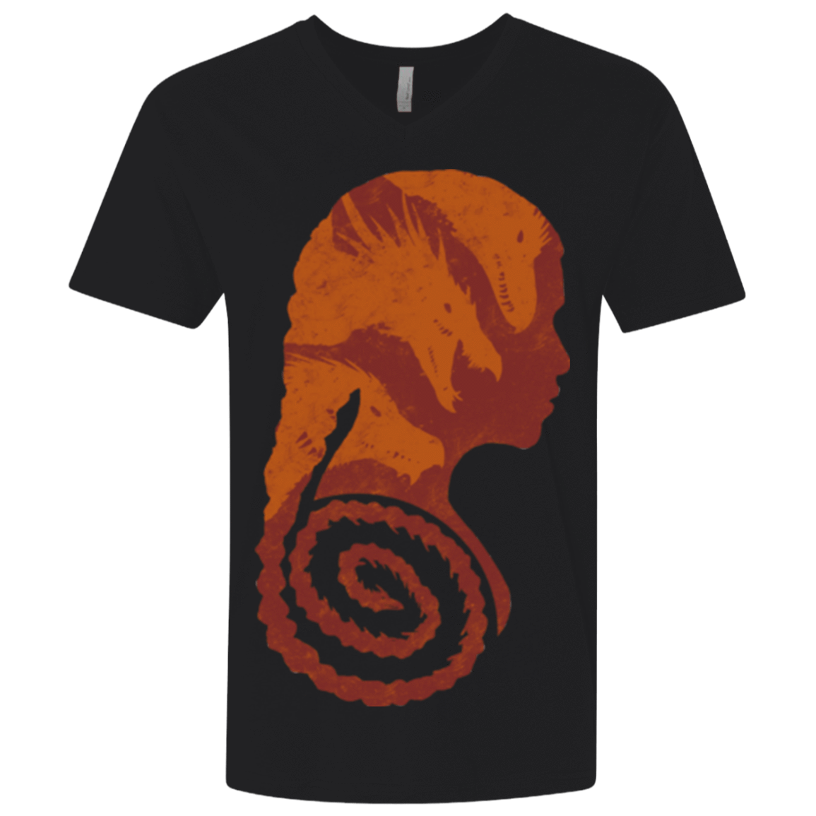 T-Shirts Black / X-Small Mother of Dragons Men's Premium V-Neck
