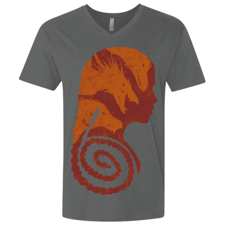 T-Shirts Heavy Metal / X-Small Mother of Dragons Men's Premium V-Neck