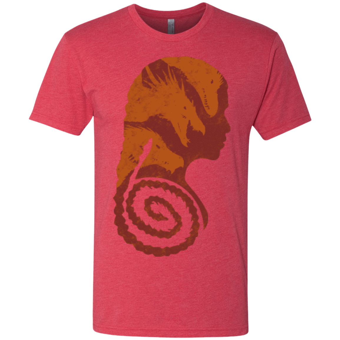 T-Shirts Vintage Red / Small Mother of Dragons Men's Triblend T-Shirt