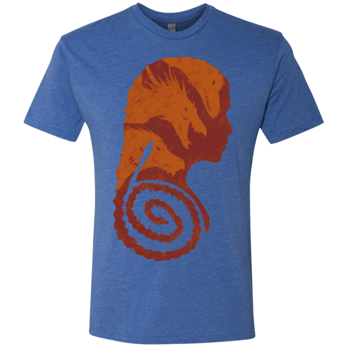 T-Shirts Vintage Royal / Small Mother of Dragons Men's Triblend T-Shirt