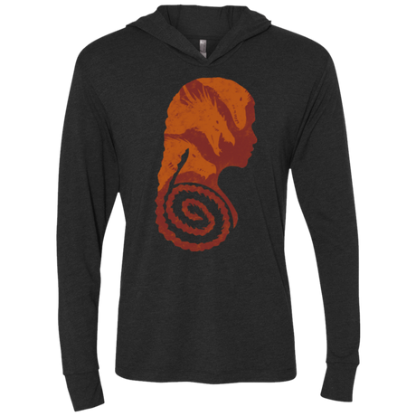 T-Shirts Vintage Black / X-Small Mother of Dragons Triblend Long Sleeve Hoodie Tee
