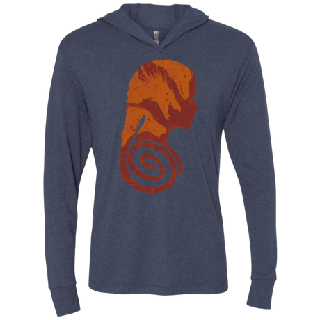 T-Shirts Vintage Navy / X-Small Mother of Dragons Triblend Long Sleeve Hoodie Tee