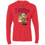 T-Shirts Vintage Red / X-Small Mother of Dragons Triblend Long Sleeve Hoodie Tee
