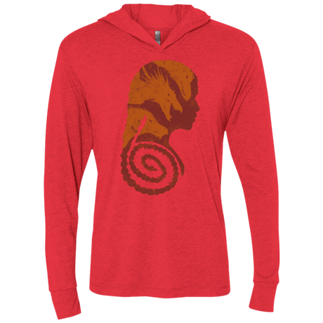 T-Shirts Vintage Red / X-Small Mother of Dragons Triblend Long Sleeve Hoodie Tee