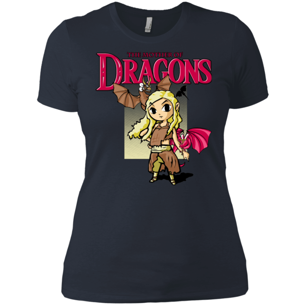 T-Shirts Indigo / X-Small Mother of Dragons Women's Premium T-Shirt