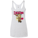 T-Shirts Heather White / X-Small Mother of Dragons Women's Triblend Racerback Tank