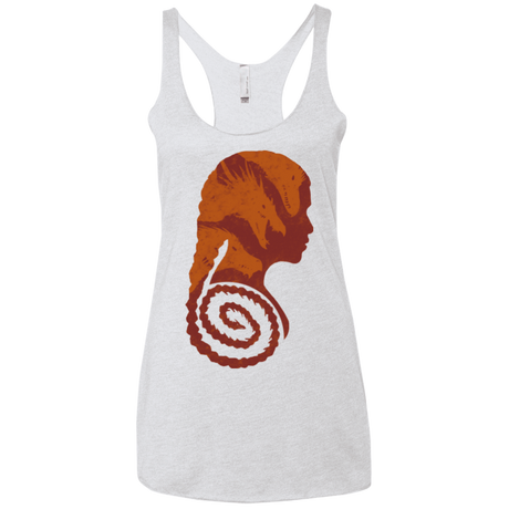 T-Shirts Heather White / X-Small Mother of Dragons Women's Triblend Racerback Tank