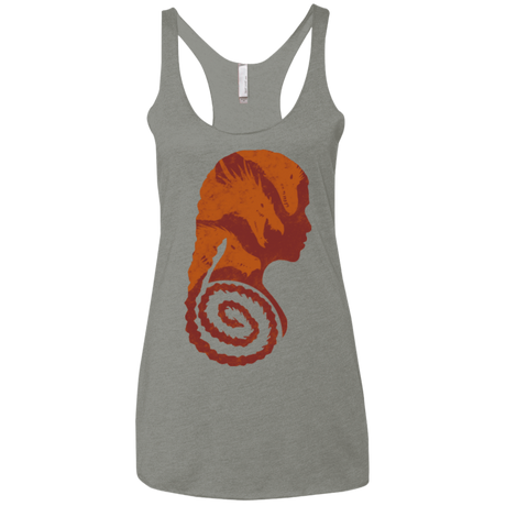 T-Shirts Venetian Grey / X-Small Mother of Dragons Women's Triblend Racerback Tank