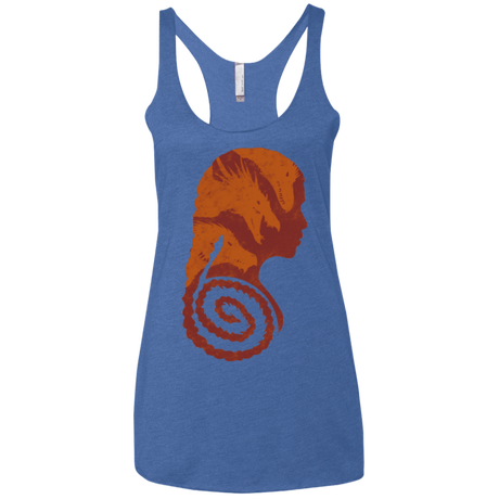 T-Shirts Vintage Royal / X-Small Mother of Dragons Women's Triblend Racerback Tank