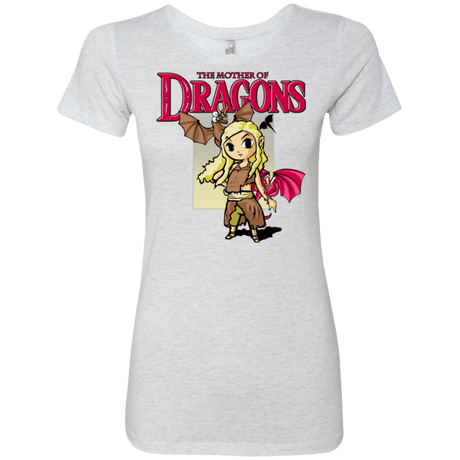 T-Shirts Heather White / Small Mother of Dragons Women's Triblend T-Shirt