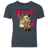 T-Shirts Vintage Navy / YXS Mother of Dragons Youth Triblend T-Shirt