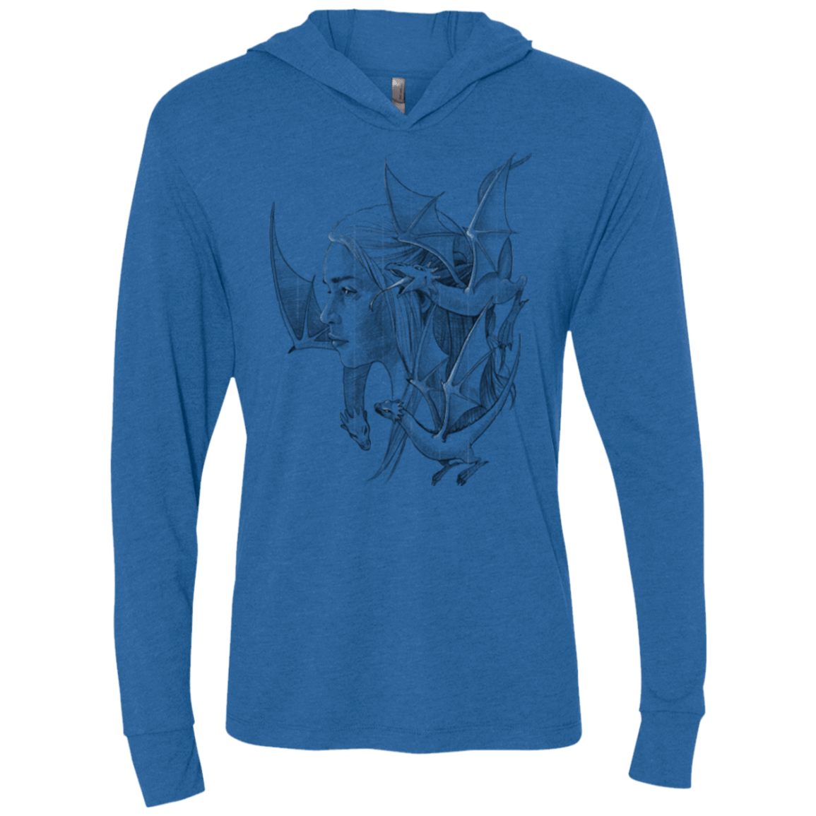 T-Shirts Vintage Royal / X-Small Mother Triblend Long Sleeve Hoodie Tee