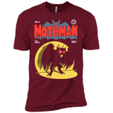 T-Shirts Cardinal / X-Small Mothman Men's Premium T-Shirt