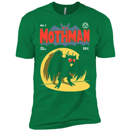 T-Shirts Kelly Green / X-Small Mothman Men's Premium T-Shirt