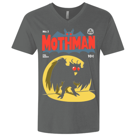 T-Shirts Heavy Metal / X-Small Mothman Men's Premium V-Neck