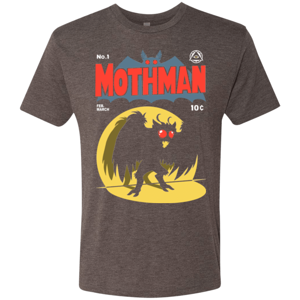 T-Shirts Macchiato / Small Mothman Men's Triblend T-Shirt