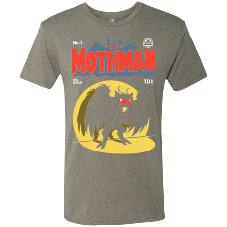 T-Shirts Venetian Grey / Small Mothman Men's Triblend T-Shirt