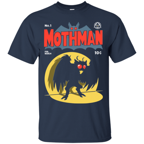T-Shirts Navy / Small Mothman T-Shirt