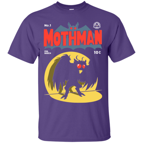 T-Shirts Purple / Small Mothman T-Shirt