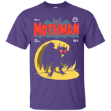 T-Shirts Purple / Small Mothman T-Shirt