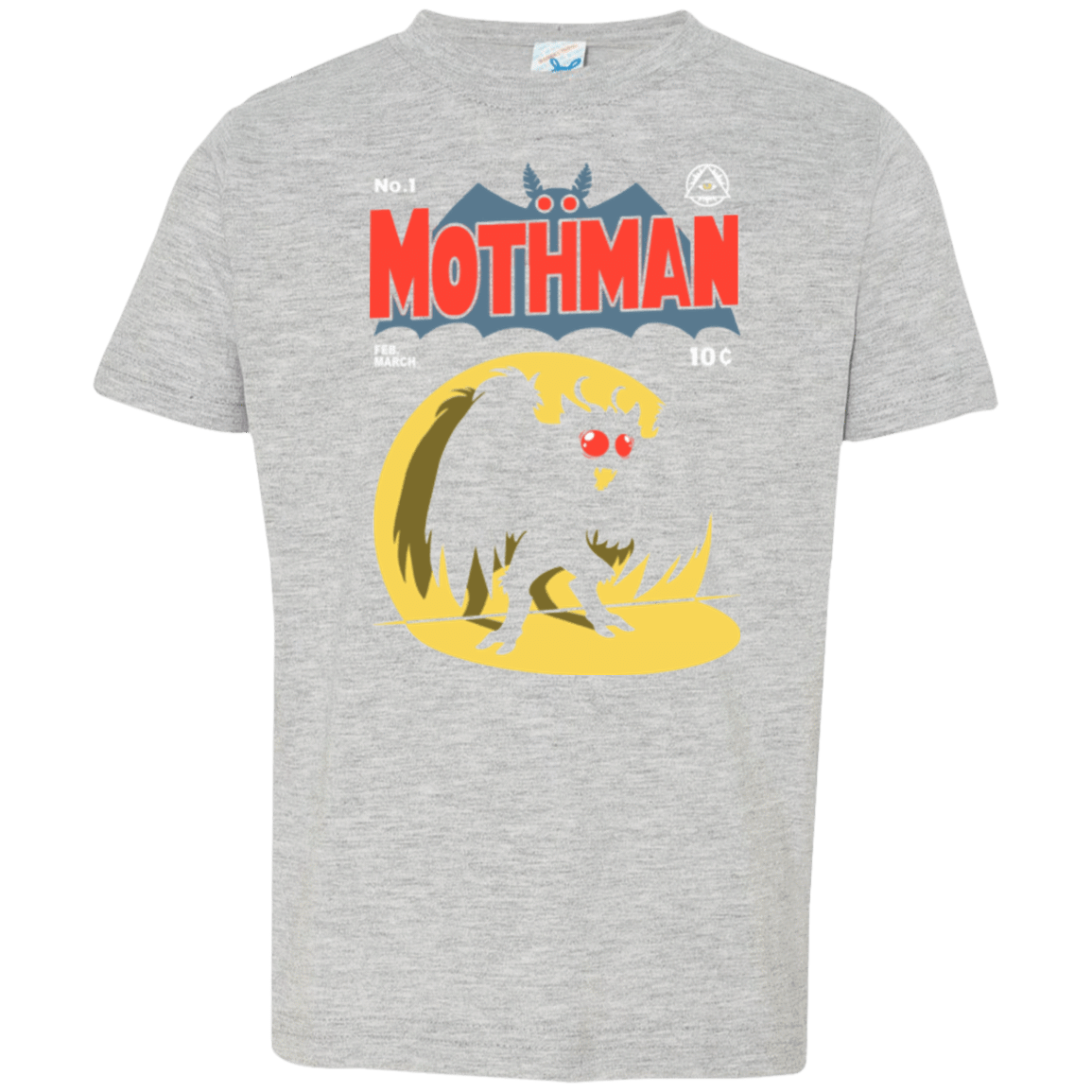 T-Shirts Heather / 2T Mothman Toddler Premium T-Shirt