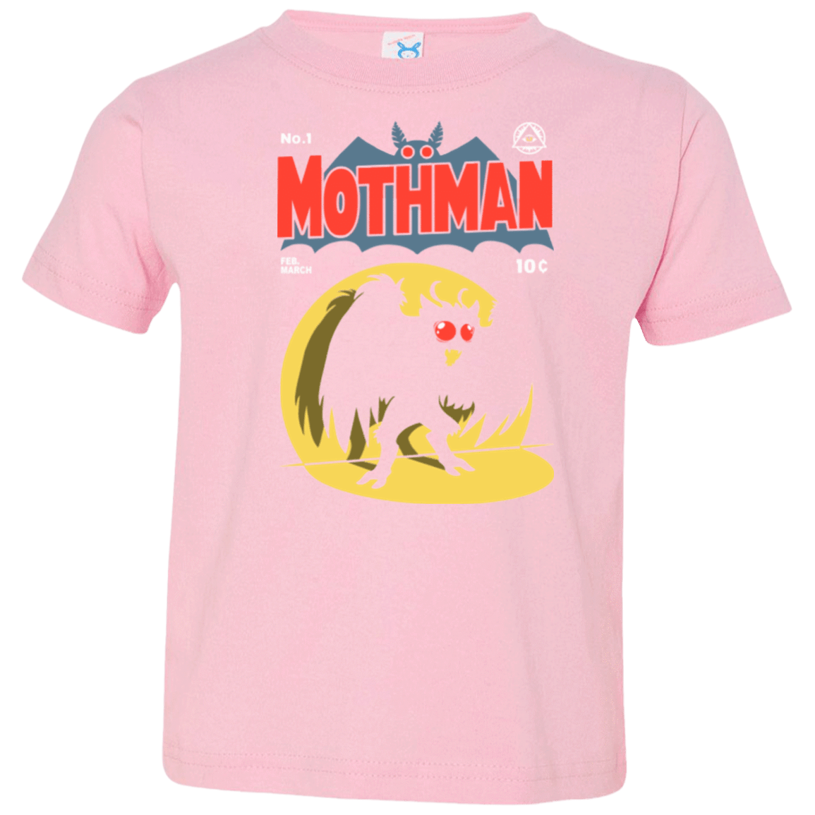 T-Shirts Pink / 2T Mothman Toddler Premium T-Shirt