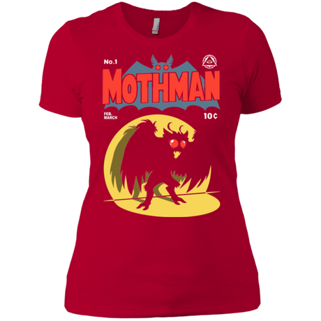 T-Shirts Red / X-Small Mothman Women's Premium T-Shirt