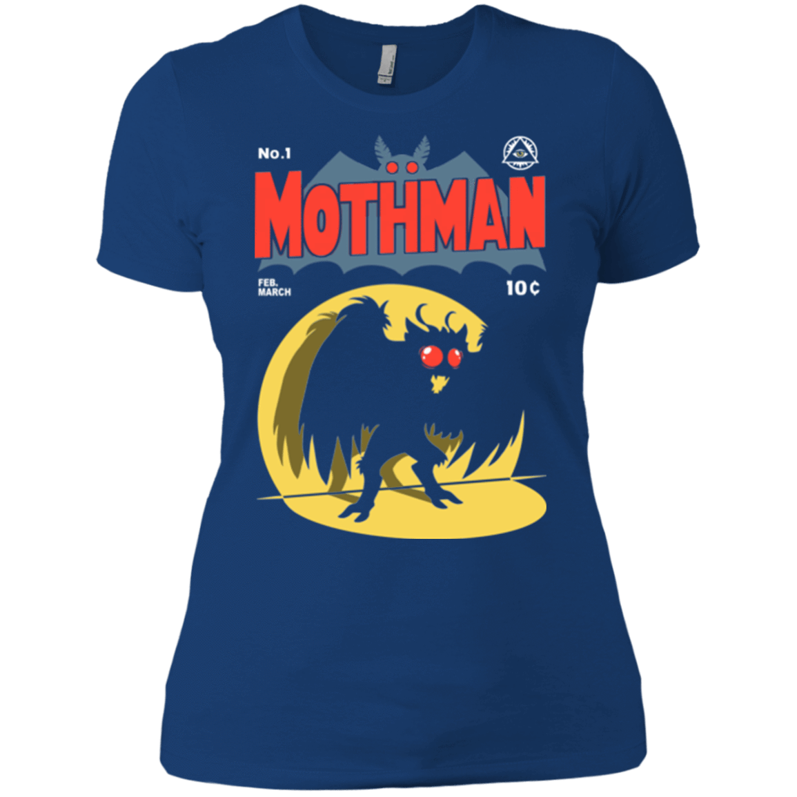 T-Shirts Royal / X-Small Mothman Women's Premium T-Shirt