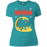 T-Shirts Tahiti Blue / X-Small Mothman Women's Premium T-Shirt