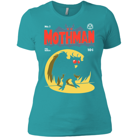 T-Shirts Tahiti Blue / X-Small Mothman Women's Premium T-Shirt