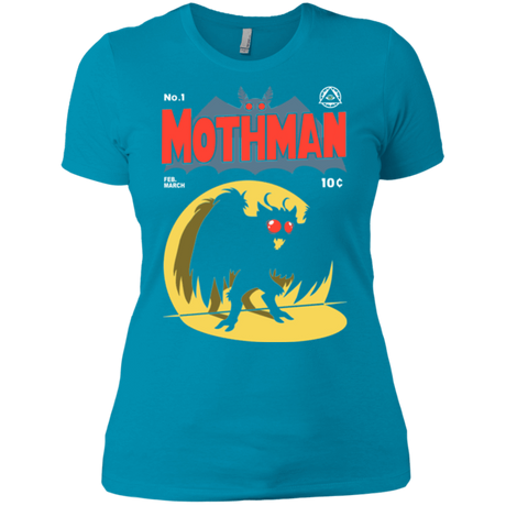 T-Shirts Turquoise / X-Small Mothman Women's Premium T-Shirt