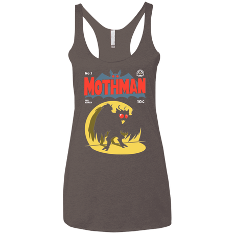 T-Shirts Macchiato / X-Small Mothman Women's Triblend Racerback Tank
