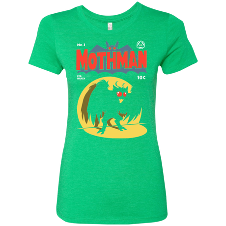 T-Shirts Envy / Small Mothman Women's Triblend T-Shirt