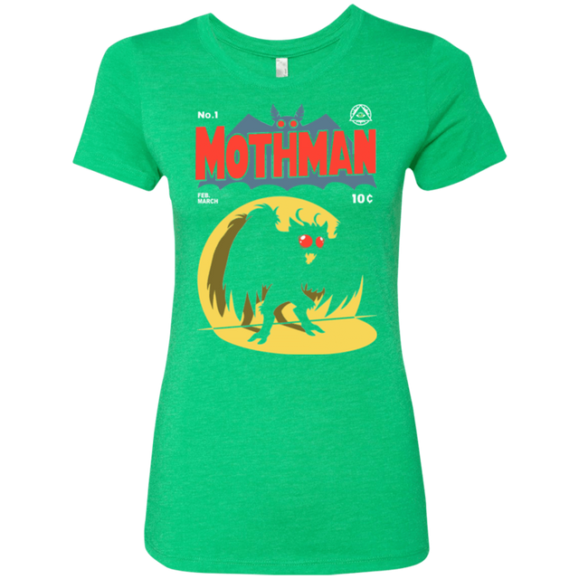 T-Shirts Envy / Small Mothman Women's Triblend T-Shirt