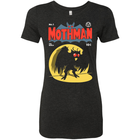T-Shirts Vintage Black / Small Mothman Women's Triblend T-Shirt