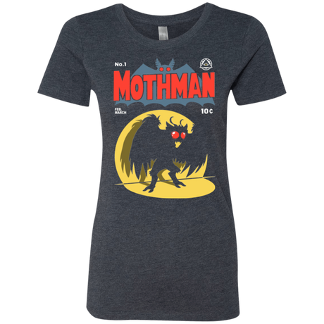T-Shirts Vintage Navy / Small Mothman Women's Triblend T-Shirt