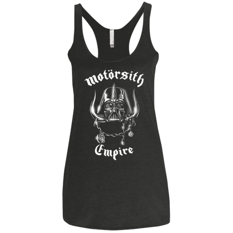 T-Shirts Vintage Black / X-Small Motorsith Women's Triblend Racerback Tank