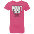 T-Shirts Hot Pink / YXS Mount DOOM Girls Premium T-Shirt
