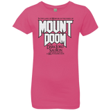 T-Shirts Hot Pink / YXS Mount DOOM Girls Premium T-Shirt