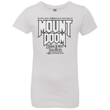 T-Shirts White / YXS Mount DOOM Girls Premium T-Shirt
