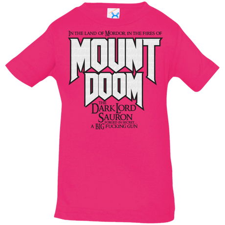 T-Shirts Hot Pink / 6 Months Mount DOOM Infant Premium T-Shirt