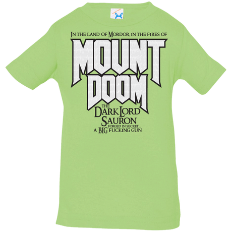 T-Shirts Key Lime / 6 Months Mount DOOM Infant Premium T-Shirt