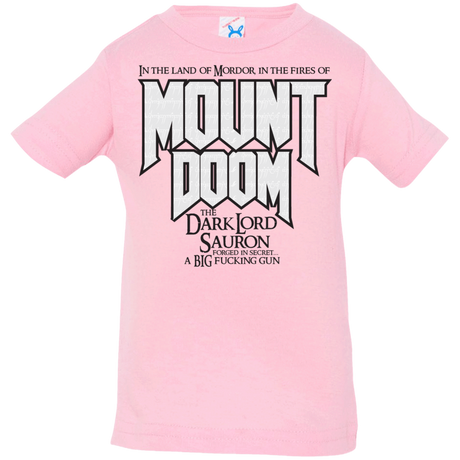 T-Shirts Pink / 6 Months Mount DOOM Infant Premium T-Shirt