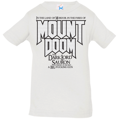 T-Shirts White / 6 Months Mount DOOM Infant Premium T-Shirt