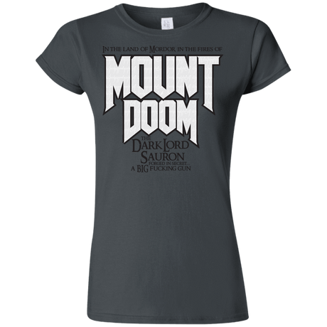 T-Shirts Charcoal / S Mount DOOM Junior Slimmer-Fit T-Shirt