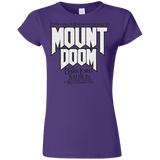 T-Shirts Purple / S Mount DOOM Junior Slimmer-Fit T-Shirt