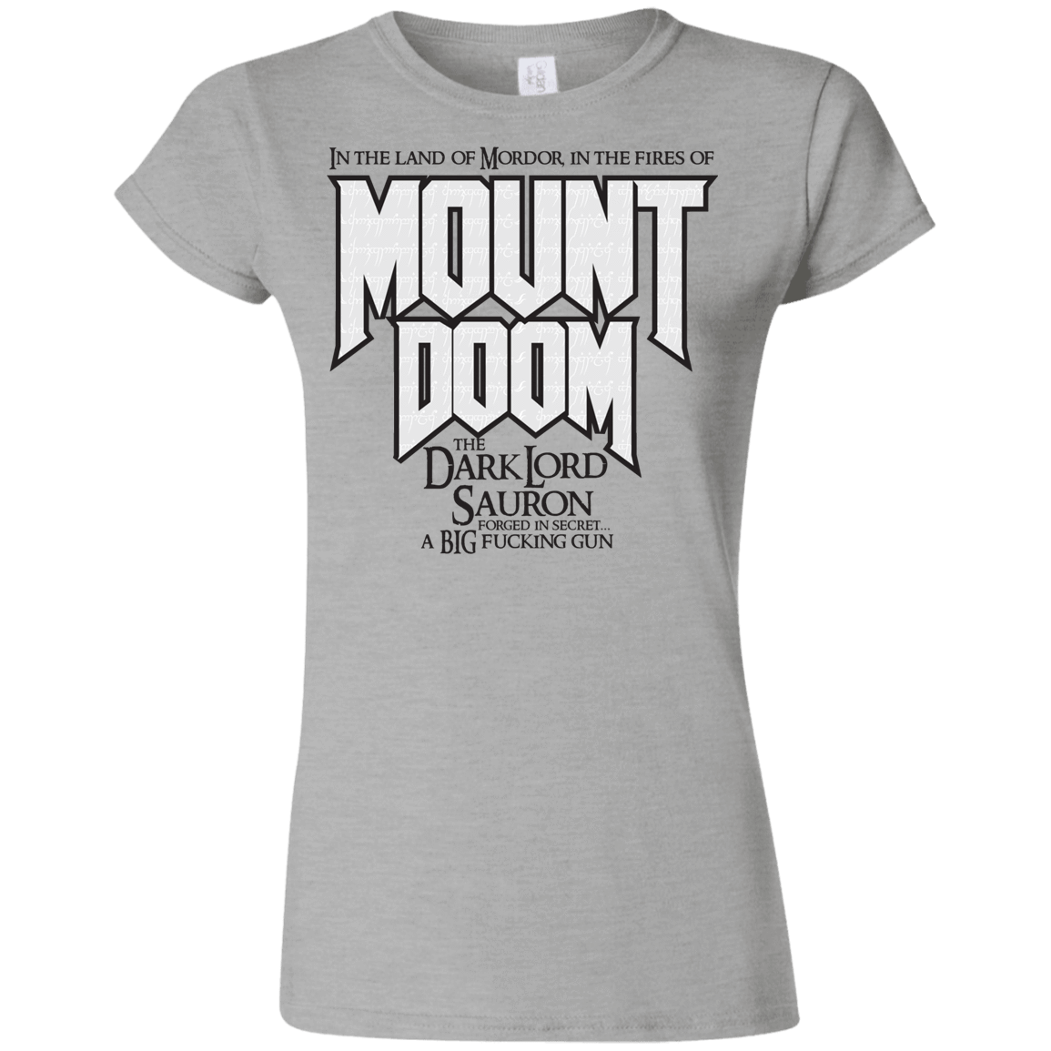 T-Shirts Sport Grey / S Mount DOOM Junior Slimmer-Fit T-Shirt