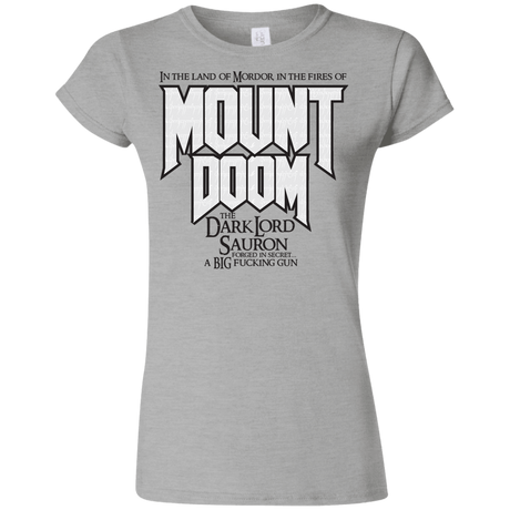T-Shirts Sport Grey / S Mount DOOM Junior Slimmer-Fit T-Shirt